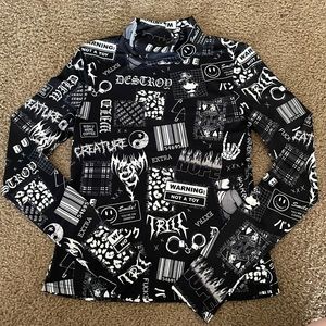 Current Mood Graphic Top